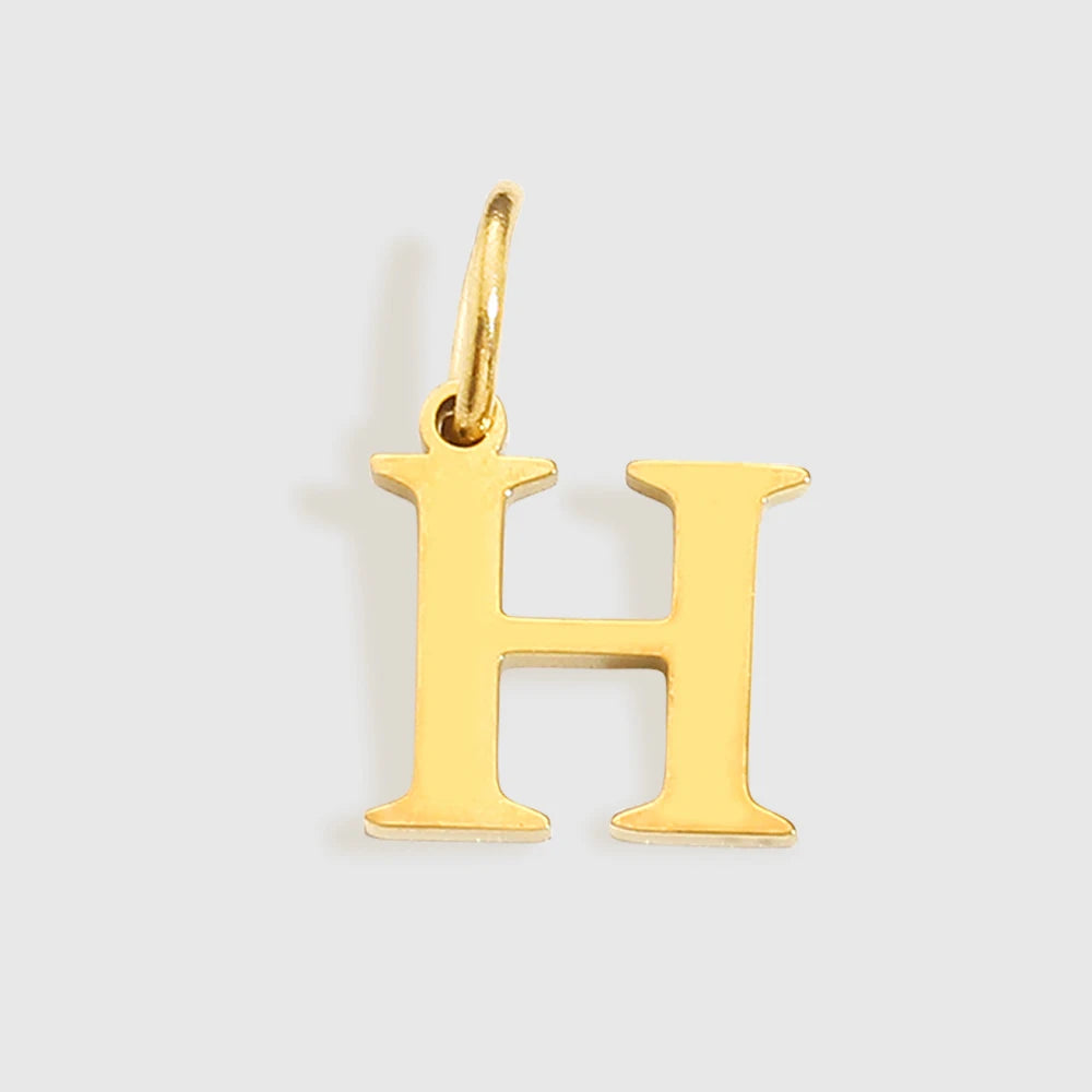 DIY Modern Letter Charms