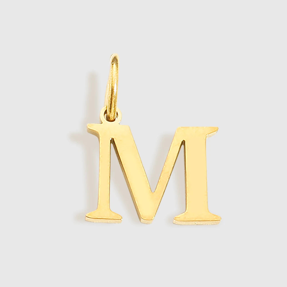 DIY Modern Letter Charms