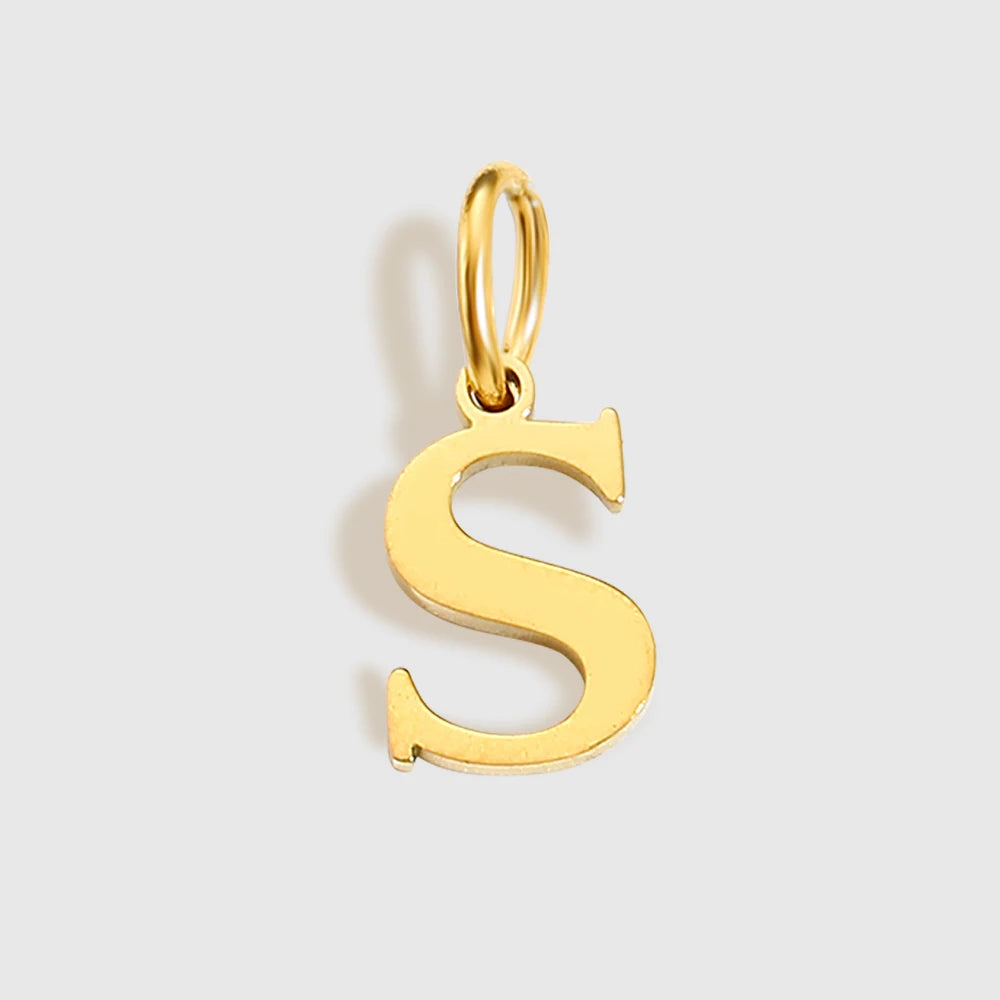 DIY Modern Letter Charms