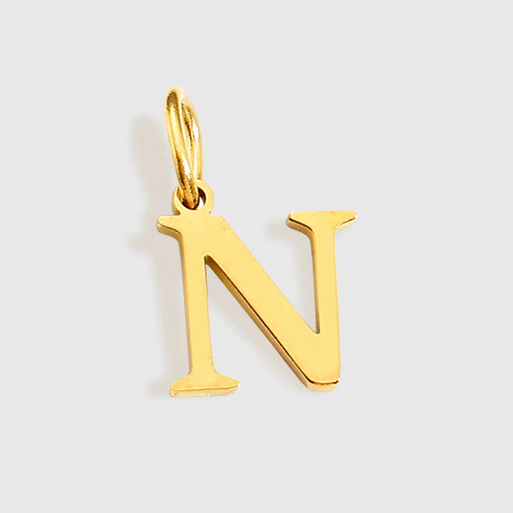 DIY Modern Letter Charms