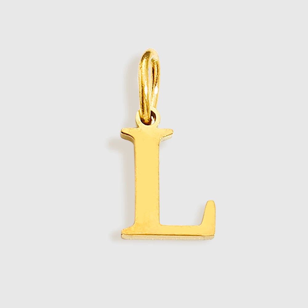 DIY Modern Letter Charms
