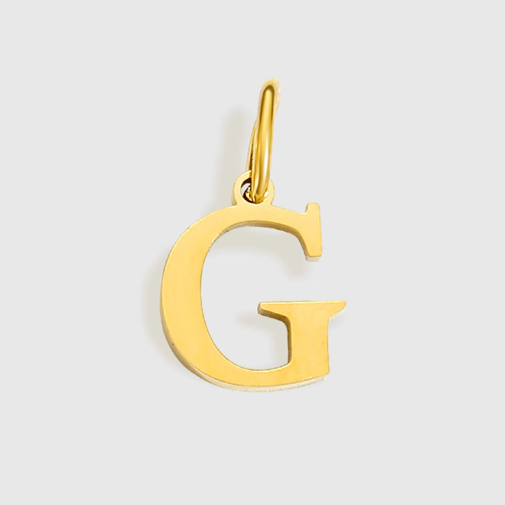 DIY Modern Letter Charms