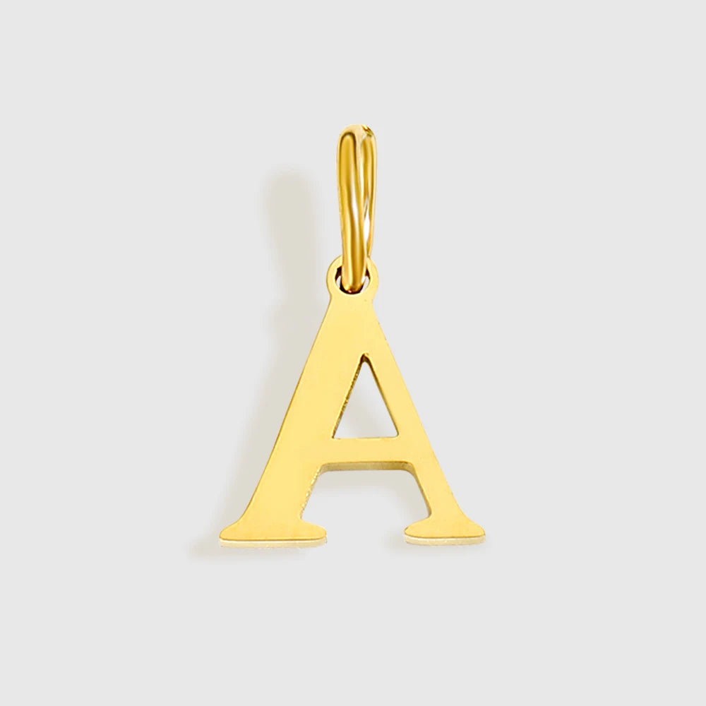 DIY Modern Letter Charms